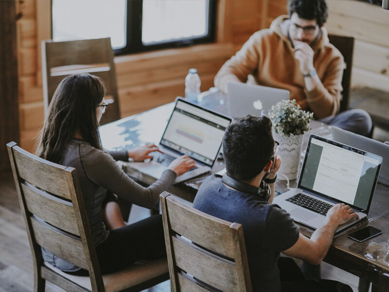 People enjoying a party with music and lights
